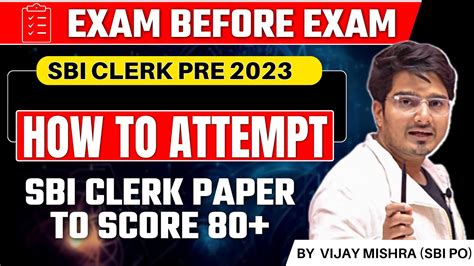 How To Attempt Sbi Clerk Prelims Strategy To Score Most