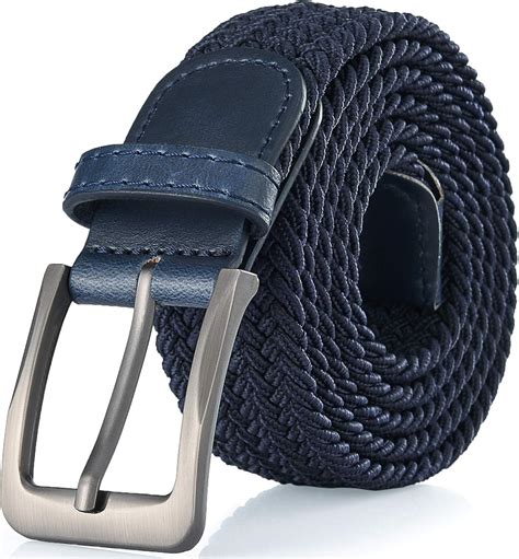 Gallery Seven Woven Elastic Braided Belt For Men Fabric Stretch