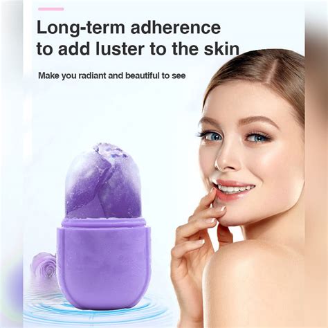 PASNOWFU Ice Face Roller, Eyes and Neck, Brighten Skin & Enhance Your Natural Glow, Reusable