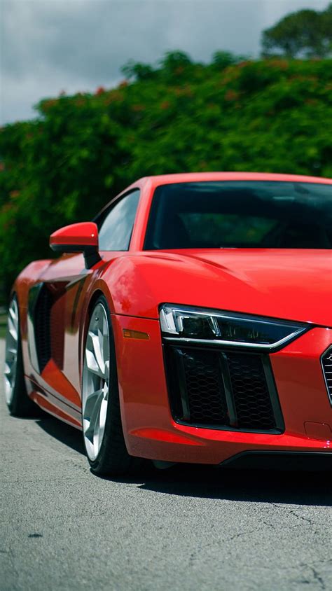 Red Audi R8 Wallpaper Widescreen