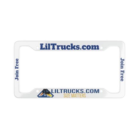 Minitrucks License Plate Frame The X To Own Chev Geo Tracker