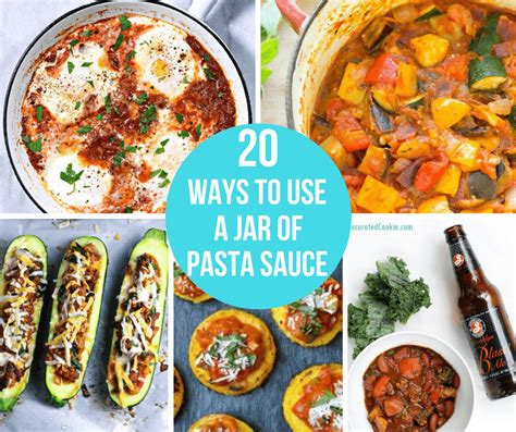 20 RECIPES WITH TOMATO SAUCE -- easy dinner ideas