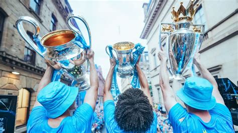 Segini Jumlah Trofi Manchester City Baru Dapat Treble