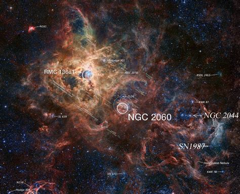 Tarantula Nebula NGC 2070 Remote Telescope Astrophotography