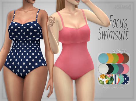 The Sims Resource Trillyke Focus Swimsuit