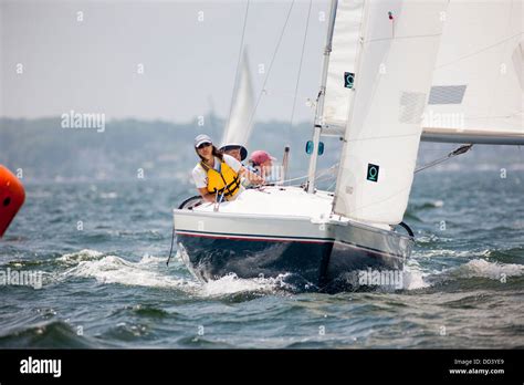 Dinghy Racing Hi Res Stock Photography And Images Alamy