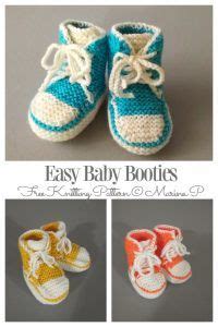 Easy Baby Booties Free Knitting Pattern - Knitting Pattern