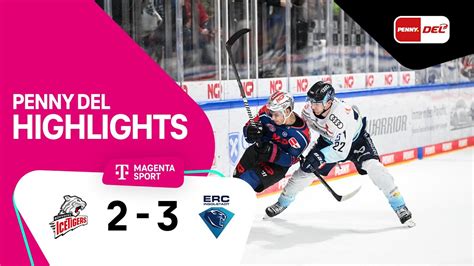 N Rnberg Ice Tigers Erc Ingolstadt Highlights Penny Del Youtube