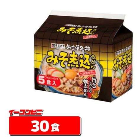 寿がきや みそ煮込みうどん 1ケース（計30食）『送料無料 沖縄・離島除く 』 4901677085108 Hp006 イーコンビニ 通販 Yahoo ショッピング