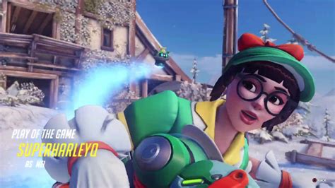 Overwatch Mei S Snowball Offensive Anniversary 2019 Mei Honeydew Potg Youtube