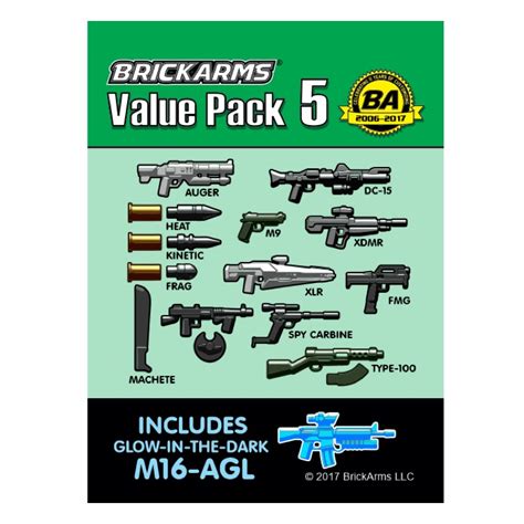 BrickArms Weapons Pack