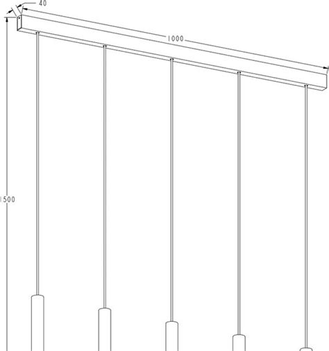 LOPAL 5L 5x 4,5W LED pendel wit | bol.com