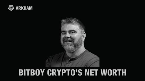 Bitboy Crypto Net Worth Updated Bitget News