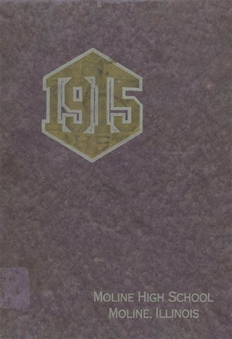 Explore 1915 Moline High School Yearbook, Moline IL - Classmates