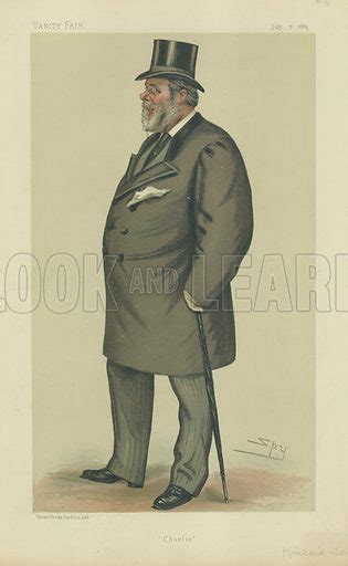 The Hon Charles Spencer Bateman Hanbury Kinkaid Lennox Stock Image