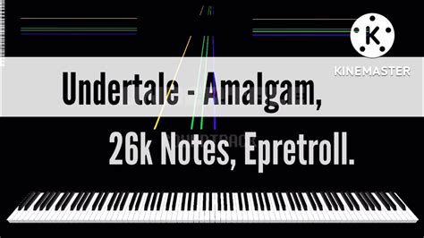 Black Midi Undertale Amalgam 26k Notes Epretroll Youtube