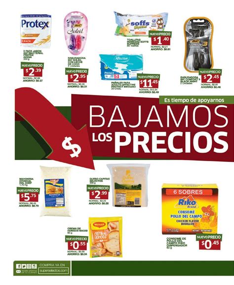 S Per Selectos Baja Los Precios Para Darte M S Ahorro Mayo