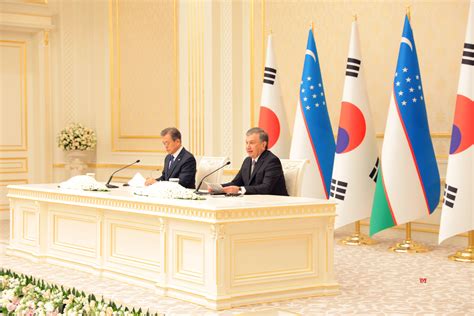 Uzbekistan Tashkent South Korea Talks Gallery Social News Xyz