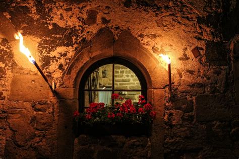 Free Images Light Night Sunlight Arch Cave Red Color Facade