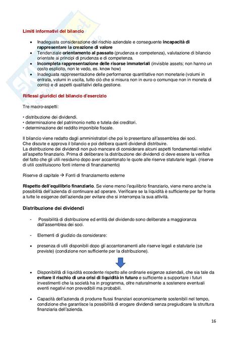 Economia Aziendale Ii Appunti Corso D