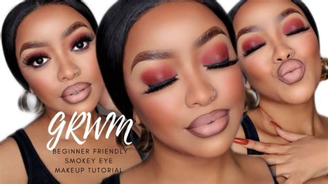 Grwm Beginner Friendly Smokey Eye Makeup Tutorial Southafricanyoutuber