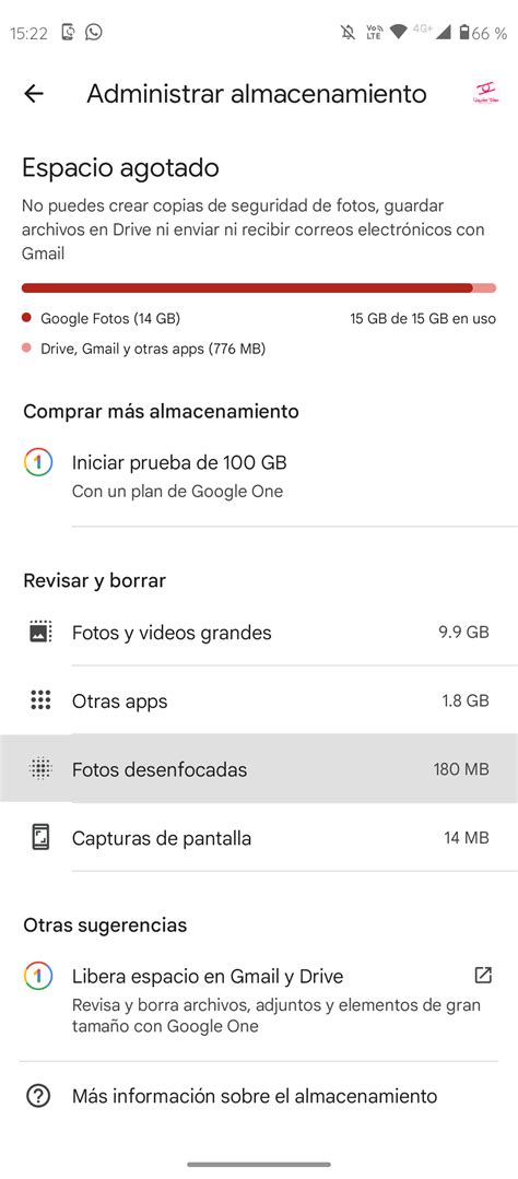 Por Que Borro Fotos Y No Se Libera Espacio
