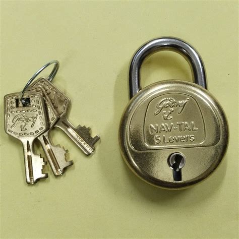 Round Godrej Nav Tal 5 Lever Padlock 50 Mm At Rs 405 In Chennai ID