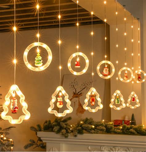 Cortina Luces Led Navidad Home Zone Store