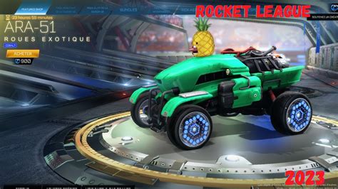 NEW ARA 51 AUTO BOUTIQUE 2 AVRIL 2023 ROCKET LEAGUE ITEM SHOP