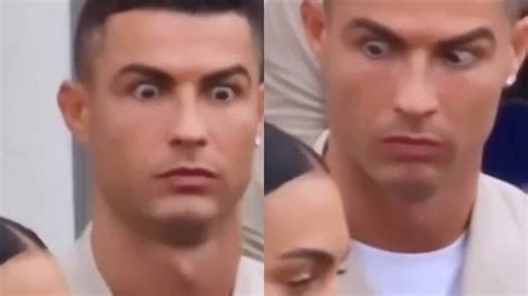 O Que Terá Provocado A Insólita Reação De Cristiano Ronaldo Que Está Viral Nas Redes Sociais