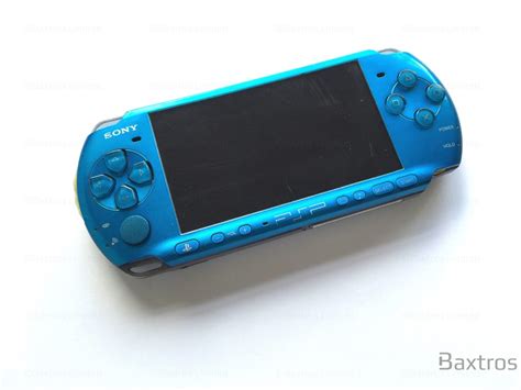 Sony Psp 3000 Console Blue Baxtros