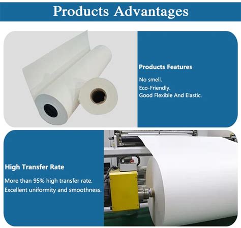 Fast Dry 58g 80g 90g 100g 120gsm Sublimation Paper Heat Transfer Paper