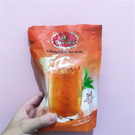 Cha Tra Mue 3 In 1 Instant Thai Ice Milk Tea Food Drinks Beverages