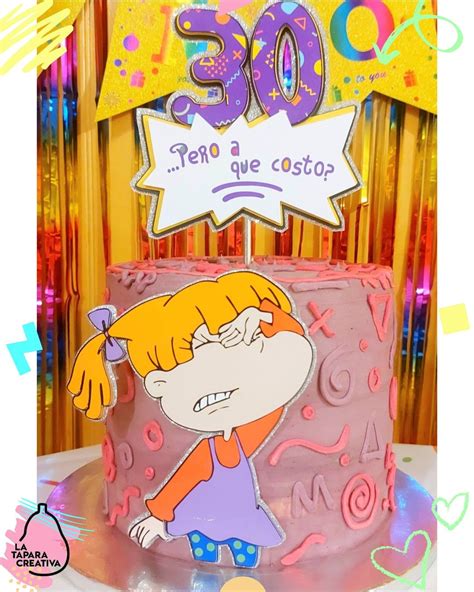 Angelica Rugrats Cake Topper Para Imprimir Pastel Cake Tortas Porn