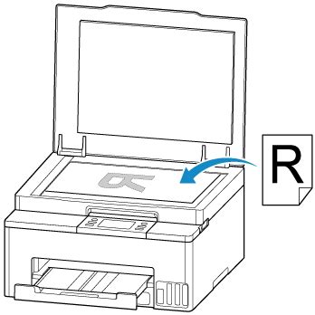 Canon Inkjet Manuals Gx Series Loading Originals On Platen