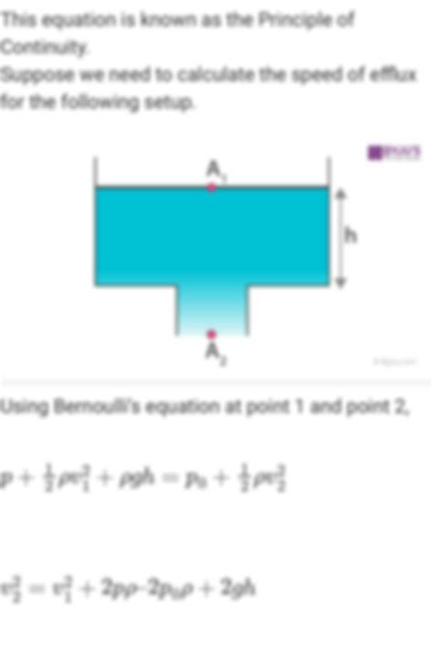 SOLUTION: Bernoulli s principle examples png - Studypool