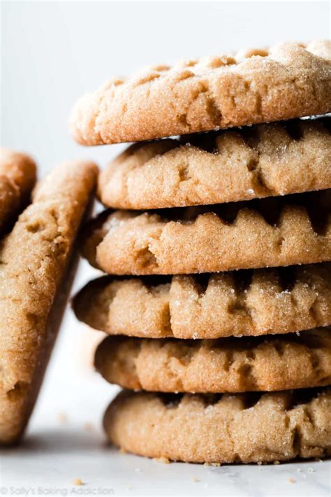 Very Peanut Butter Cookies Sally S Baking Addiction