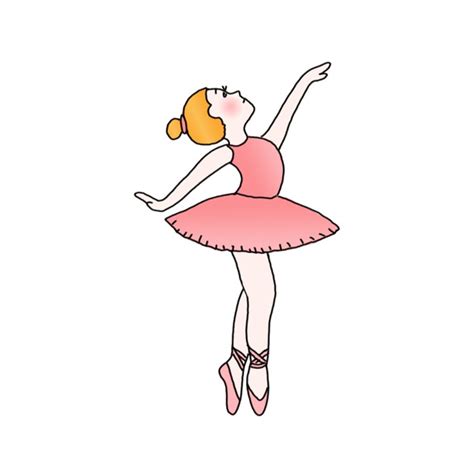 How to Draw a Ballerina - Step by Step Easy Drawing Guides - Drawing Howtos