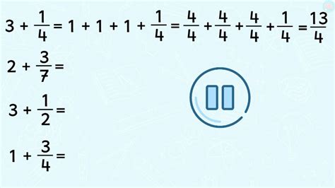 Décomposer une fraction pour élèves de CM1 CM2 Maître Lucas