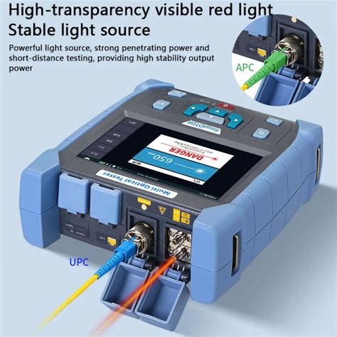 Nk5100 Mini Otdr Test 13101550nm 2628db Optical Fiber Reflectometer