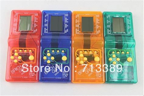 New Tetris Game Handheld Electronic Game Toys Triple Tetris Brick Game ...