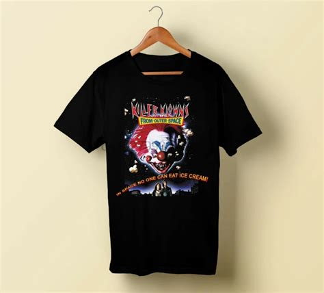 Killer Klowns From Outer Space T Shirt Retro 80s Eighties Horror Gremlins Clowns In T Shirts