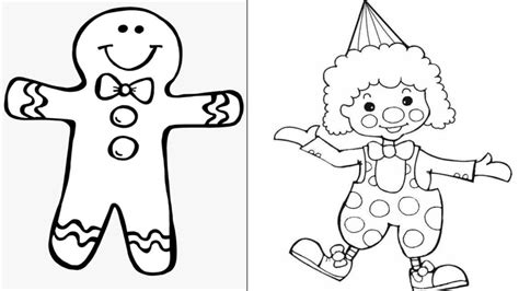 Bonecos Para Pintar - Bonecos para colorir e desenhos para imprimir e pintar