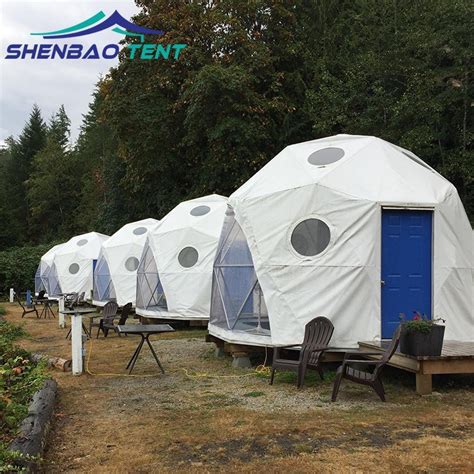 6m Luxury Hotel Camping Glamping Geodesic Dome Tents For Sale China