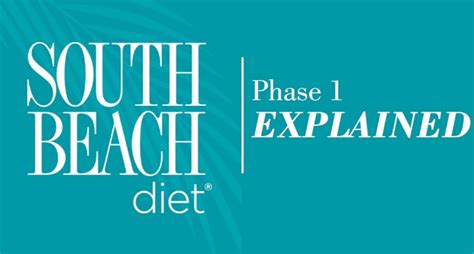 7 South Beach Diet Phase 1 Breakfast Ideas Diets Meal Plan