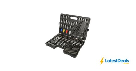 Halfords Advanced 175 Pc Socket And Spanner Set £200 At Halfords