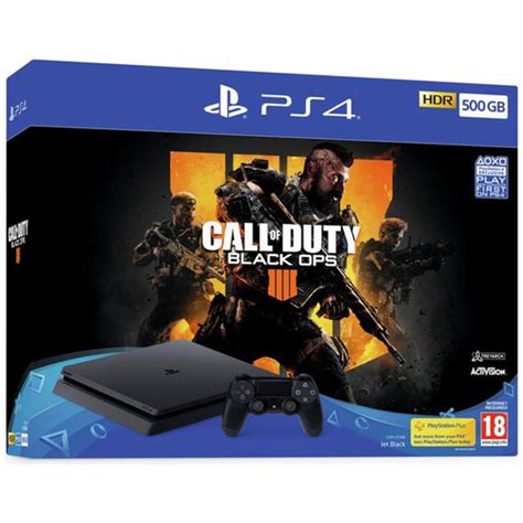 Consola Sony Ps4 500gb Console And Call Of Duty Black Ops 4 Bundle Joc