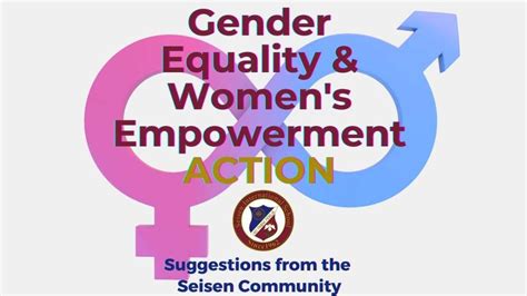 Actions You Can Take Towards Gender Equality And Women S Empowerment Setagaya