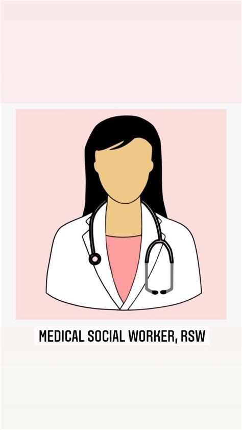 MEDICAL SOCIAL WORKER | Medical social worker, Medical social work ...