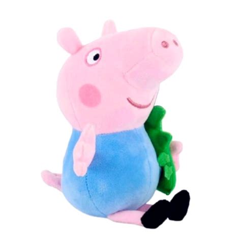 Pelúcia George Pig Irmão da Peppa Pig 20cm Shopee Brasil